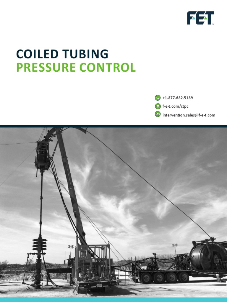 Coiled Tubing Pressure Control Capabilities | PDF | Pipe (Fluid 