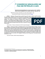 P&D em Petróleo e Gás - Exploração e Produção de Petróleo e Gás Na Bacia de Campos - Impactos Na Geração de Emprego e Renda em Macaé