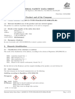 Material Safety Data Sheet: Lemon D Type Fragrance 00004-Fr-001