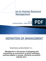 Human Resource Management - Ppt1a