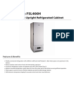 Product Code: FSL400H: Slimline 400 Litre Upright Refrigerated Cabinet