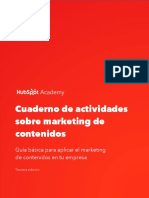 Cuaderno de Actividades - Marketing de Contenidos