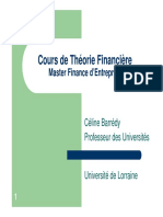 Cours de Théorie Financière (Mode de Compatibilité)