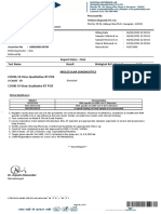 Molecular Diagnostics COVID-19 Virus Qualitative RT PCR