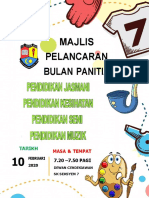 Buku Program Bulan Panitia PJPK Seni Muzik