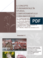 Tema 1 - Concepte Fundamentale În Studiul Comportamentului Consumatorului