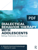 Dialectical Behavior Therapy With Adolescents - Settings, Treatments, and Diagnoses