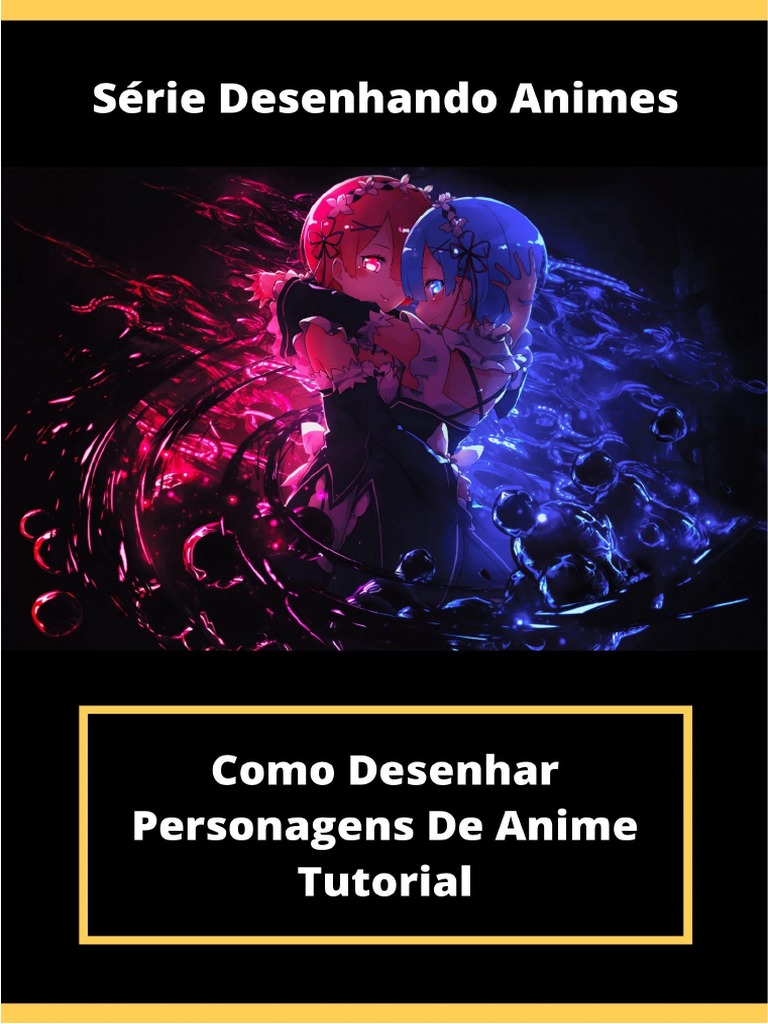 Como Desenhar Personagens de Anime Tutorial | PDF | Olho | Animes, image size:768x1024