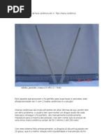 Afiador de facas cerâmico em V. Tipo chaira cerâmica.