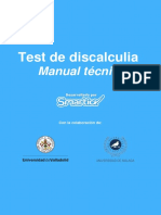 Test Discalculia Manual Tecnico Es LATAM