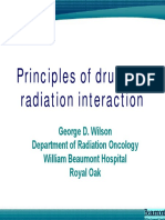 Principles of Drug and Radiation Interaction