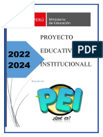 PROYECTO EDUCATIVO INSTITUCIONAL-2022-PEI