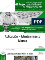 Diapositivas - Ms Project para Mantenimiento Minero