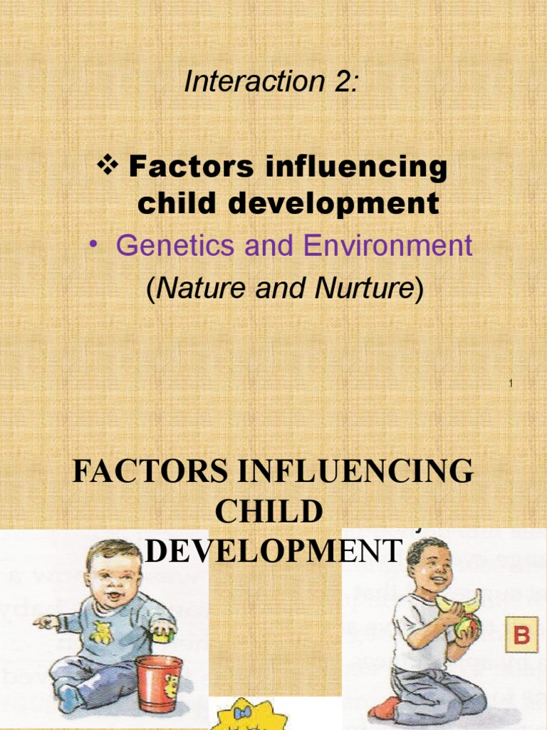 Genetic and Environmental Influences on Development | PDF ...