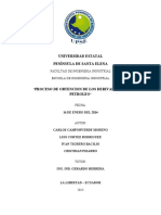 Procesos de separación y refinación del petróleo