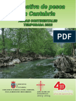 Cantabria Folleto de Pesca Fluvial 2022