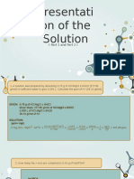 Presentation of Solution 1 and 2