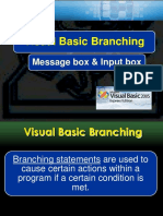 VB 2 Visual Basic Branching