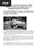 Engaños para derrotar a Hitler