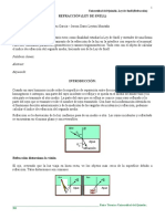 Fisica Termica Informe Laboratorio #4 Ley de Snell