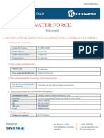 MSDS - Water Force