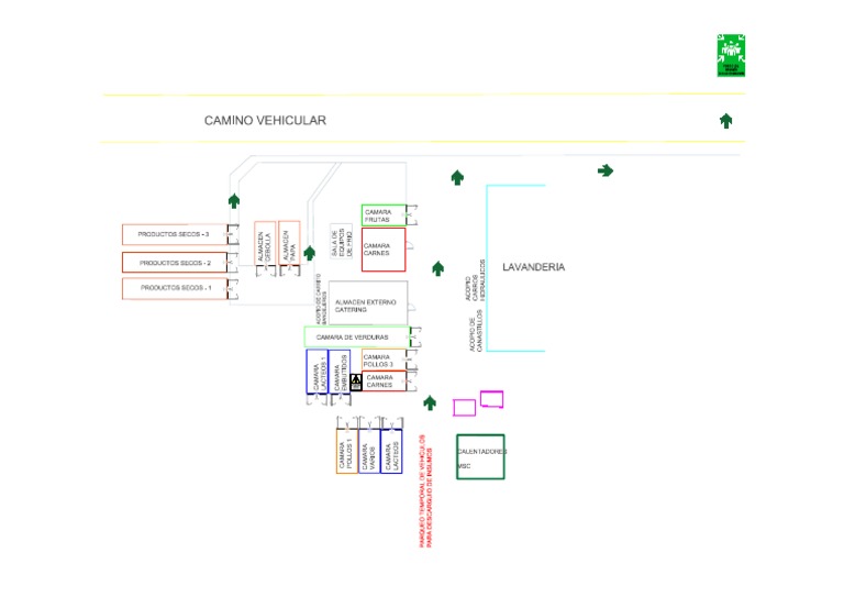 Layout de Almacén de Alimentos y Bebidas | PDF | Alimentos | Comida y ...