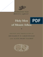 (Dumbarton Oaks Medieval Library) Richard P H Greenfield - Alice-Mary Maffry Talbot - Holy Men of Mount Athos-Harvard University Press (2016)