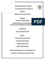 Tema IV. - Tipos de Cimentaciones