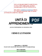 _UDA 3  I SENSI E LE STAGIONI CLASSI PRIME A.S. 2021-2022