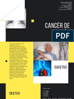 Cancer de Pulmon - Soap - Fisiopatologia