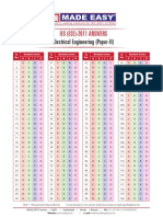 solution ies 2011Electrical Paper II