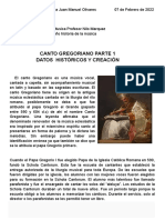 Nicolas Cruz Historia 1 Canto Gregoriano Parte 1 Datos Historicos y Creacion
