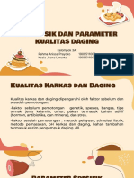 Kelompok 3A - Sifat Fisik Dan Parameter Kualitas Daging