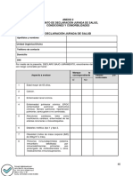 formato declaracion jurada de salud