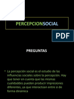 Percepcion Social