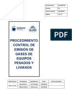 SEG-PROC-10 Control de Emisión de Gases en Equipos