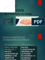 Pacto Colectivo de Condiciones de Trabajo II - Licda Aury López