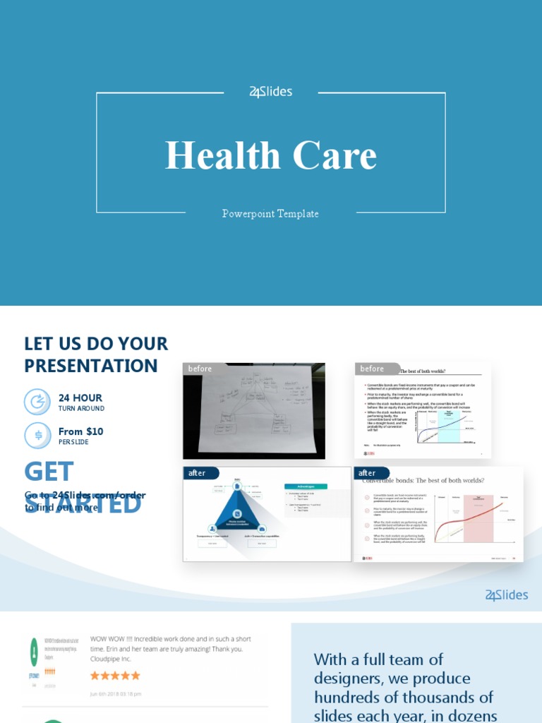 Health Care: Powerpoint Template PDF Outsourcing Economies