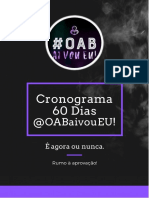 Cronograma 60 Dias Oabaivoueu Xxxiv....