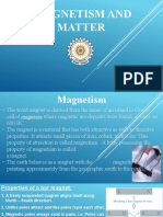 Magnetism and Matter: Prepared By: Shivam