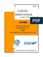 Soal Utama Usbn Dasar-dasar Pariwisata 2018-2019