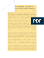 Exposición de Motivos y Convenios Relacionados - Código Procesal Civil y Mercantil