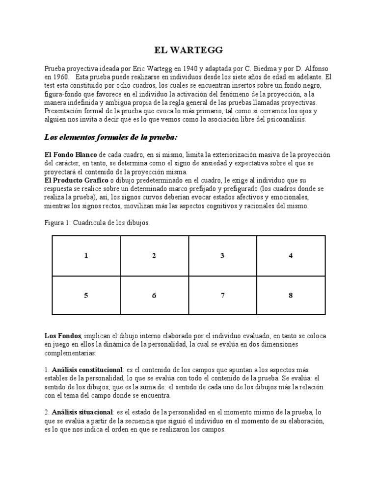 El Test de Wartegg | PDF