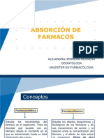 ABSORCIÓN DE FARMACOS AHerrera