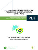 1. SISTEM MANAJEMEN KESELAMATAN DAN KESEHATAN KERJA PT. PBI