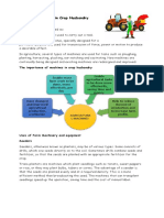 Machinery in Crop Husbandry