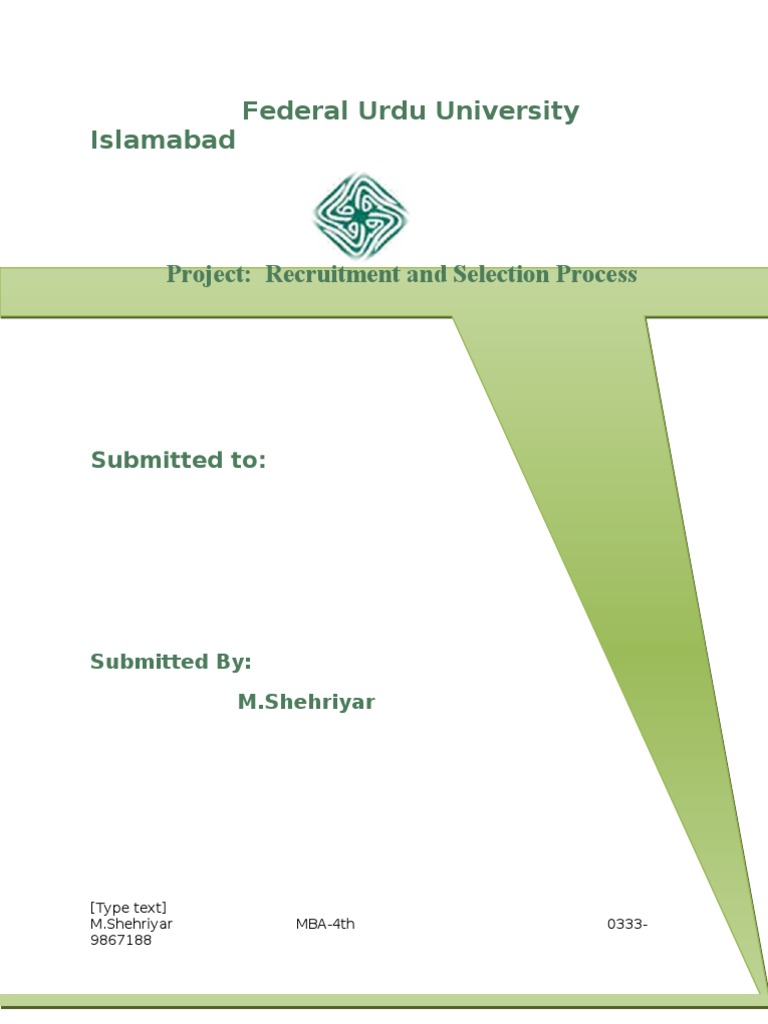 Recruitment and Selection Process Guide | PDF | Employment | Résumé