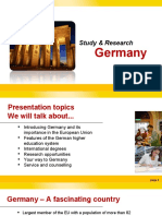 Germany: Study & Research