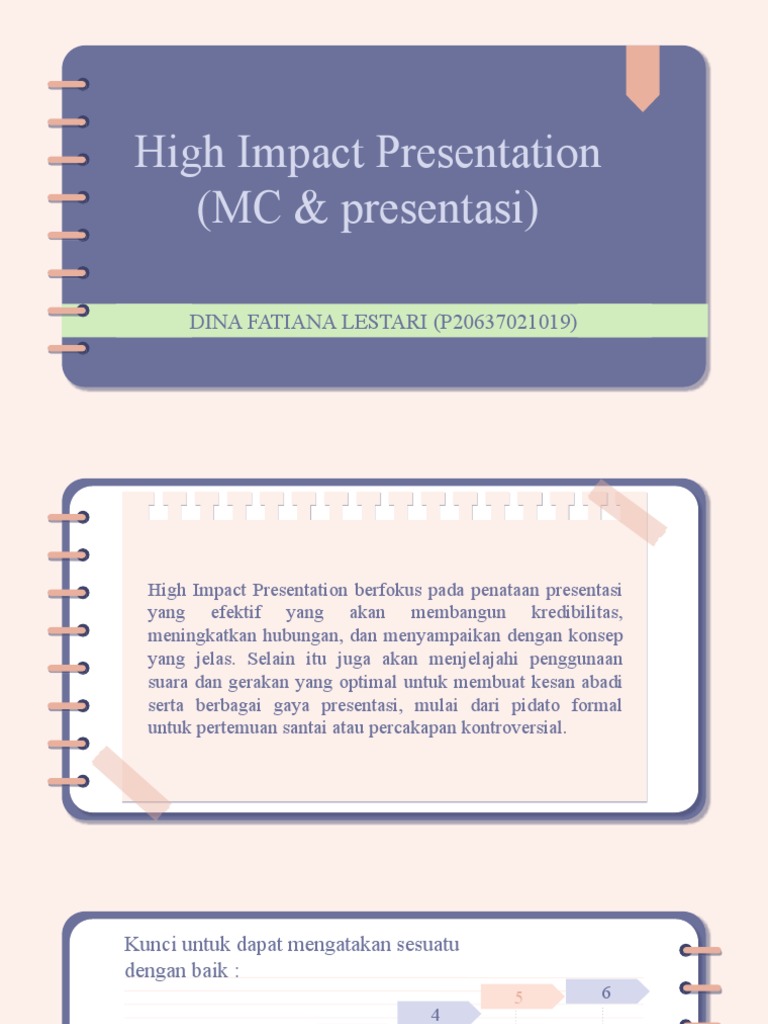 high impact presentation pdf