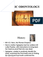 Forensic Odontology Identification